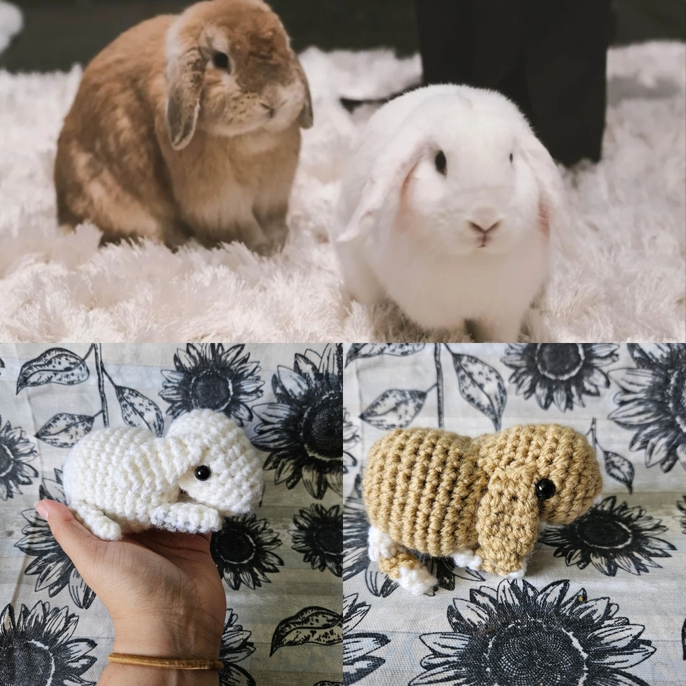 Crochet Custom Bunny Amigurumi Doll
